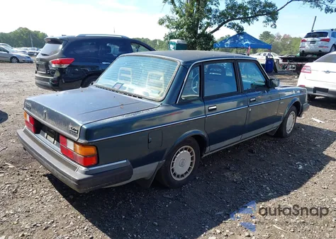1991 Volvo 240 from USA, damaged, VIN YV1AA8847M1457003